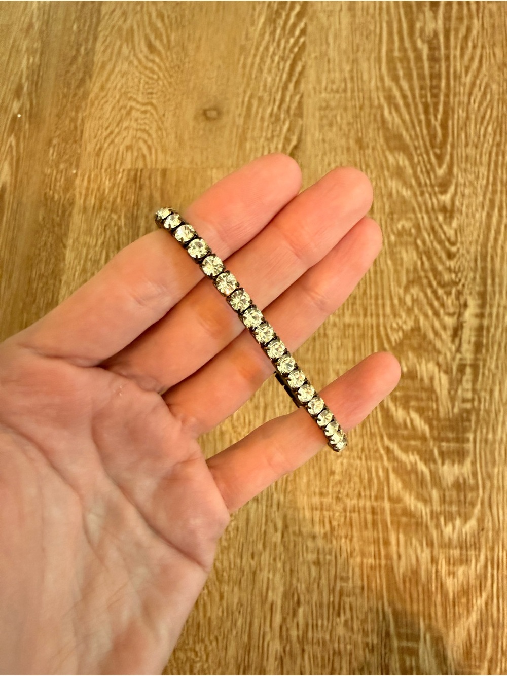 Swarovski crystal tennis bracelet